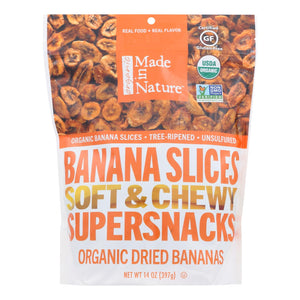 Made In Nature - Banana Dried - Case Of 6-12 Oz