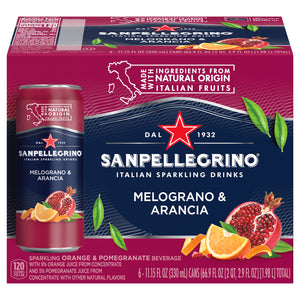 San Pellegrino - Sparkling Beverage Melgrno & Arncia - Case Of 4-6/11.15z