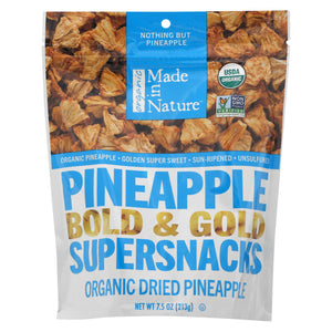 Made In Nature - Pineapple Dried - Case Of 6-7.5 Oz