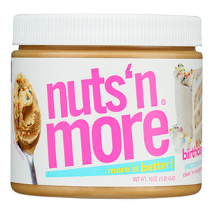 Nuts And More - Peanut Butter Spread Birthday Cake - Case Of 6-15 Ounces