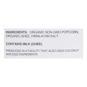 Lesser Evil - Popcorn Oh My Ghee - Case Of 12-4.6 Oz