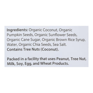Creative Snacks Company - Coconut Snack Organic Chia-sun-pumpkin - Case Of 6-4 Ounce