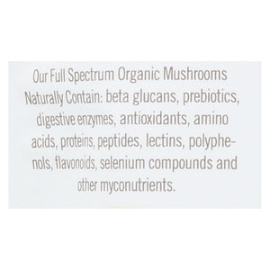 Om Organic Mushroom Powder  - 1 Each - 3.5 Oz