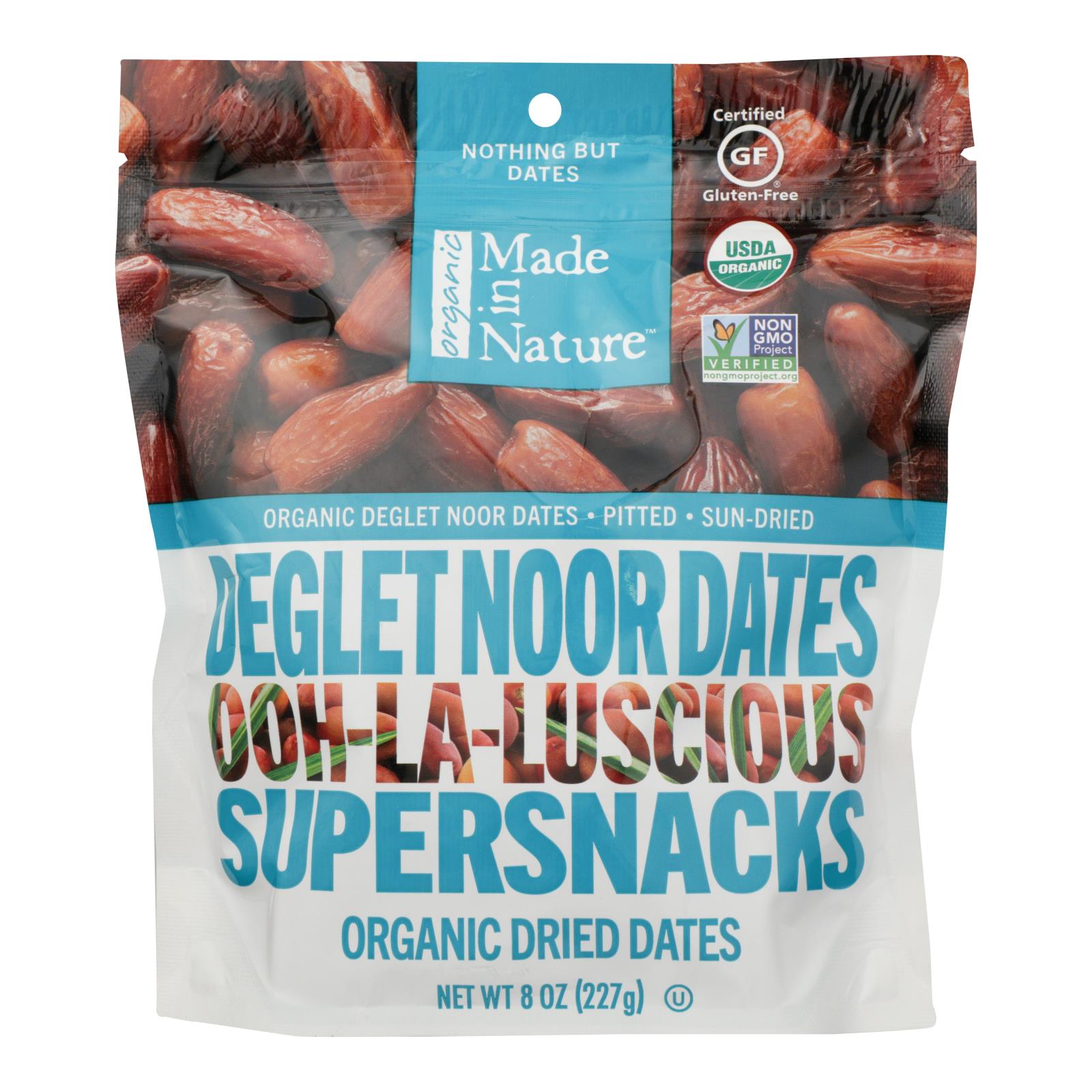 Made In Nature - Dates Neglet Noor - Case Of 6 - 8 Oz